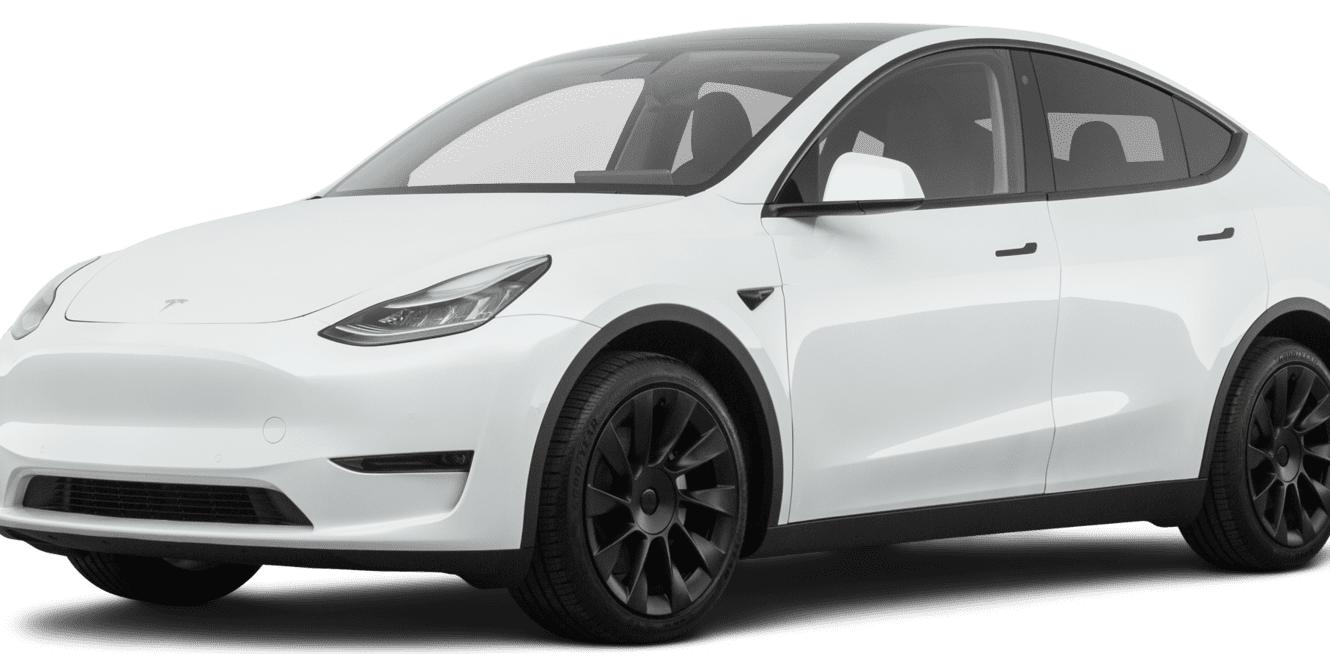 TESLA MODEL Y 2020 5YJYGDEE4LF031476 image